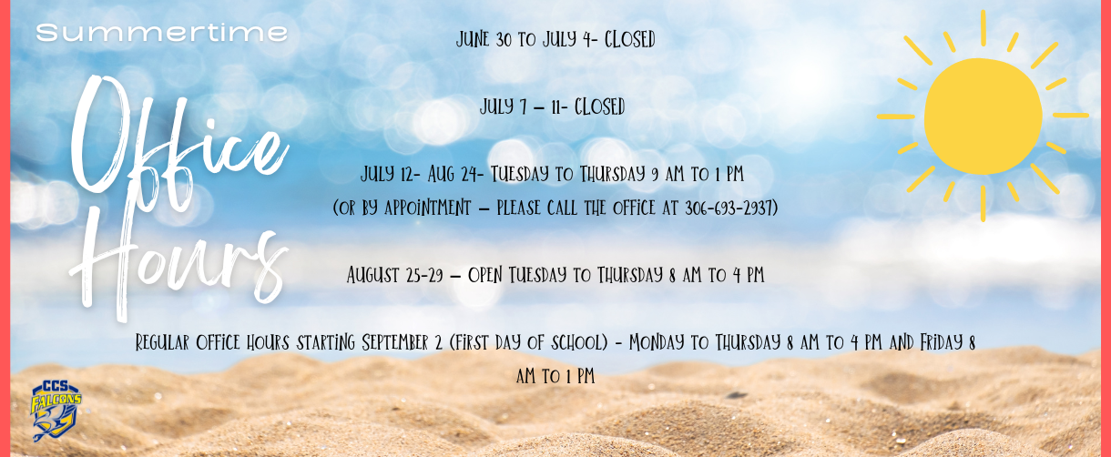 Summer Office Hours