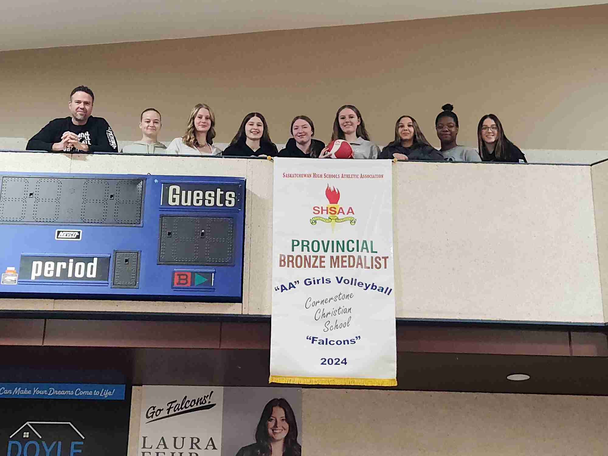 Sr. Girls Vball Bronze Provs