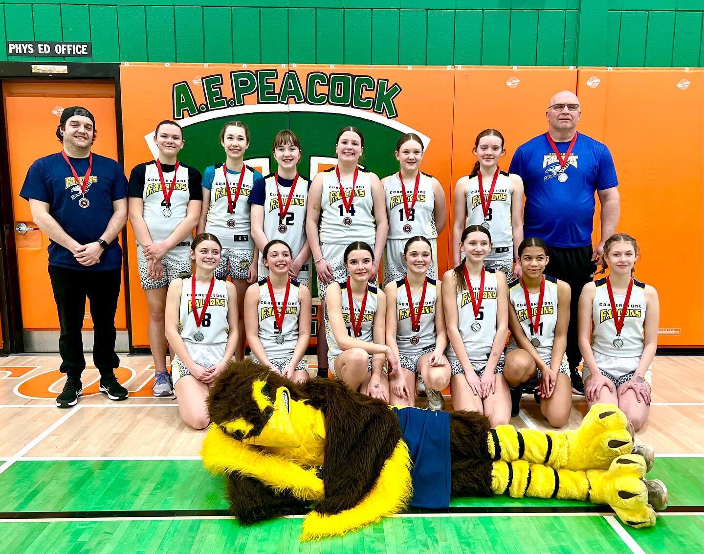 A Girls Bball silver