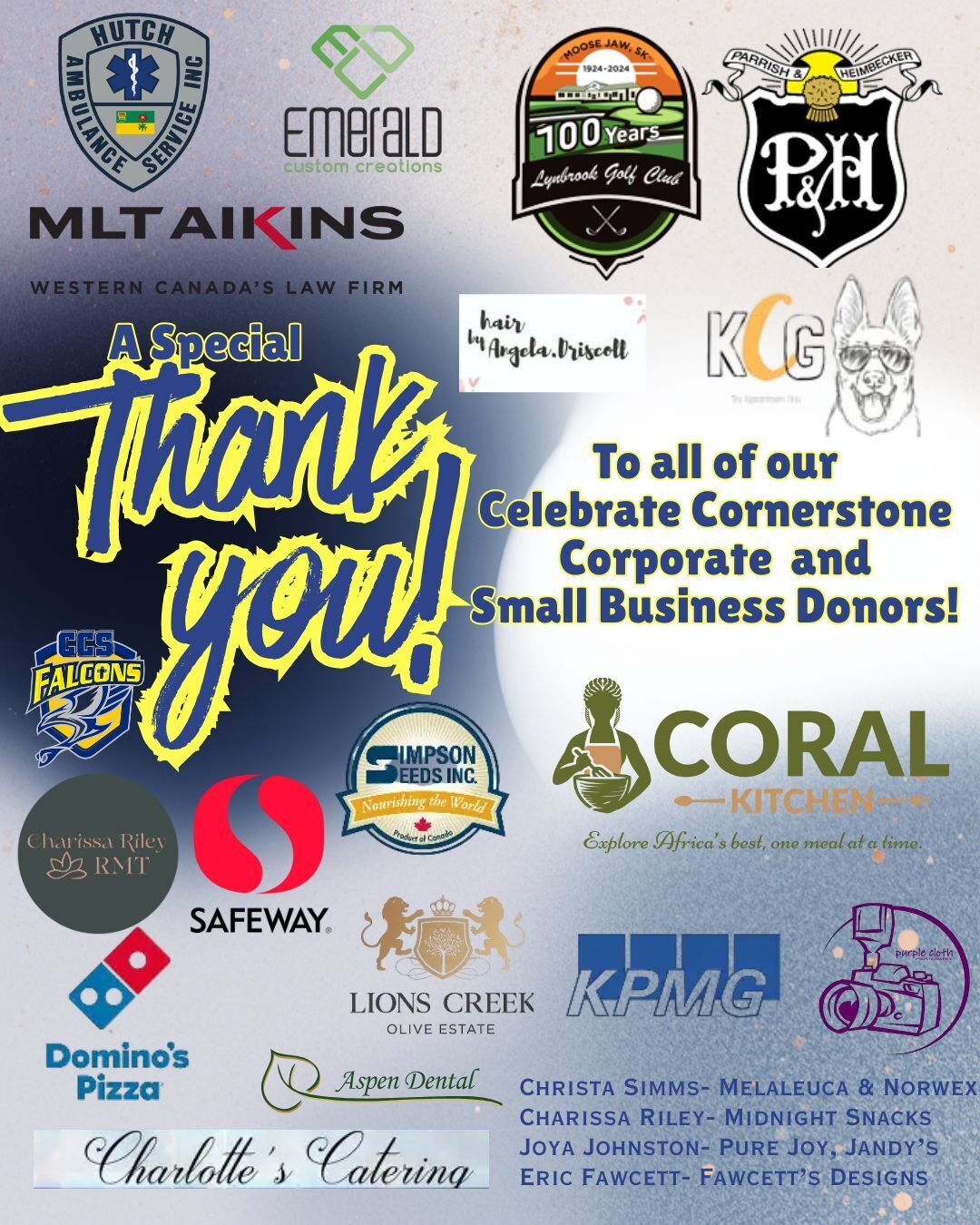 CCS Celebrate Cornerstone Corporate Small Business